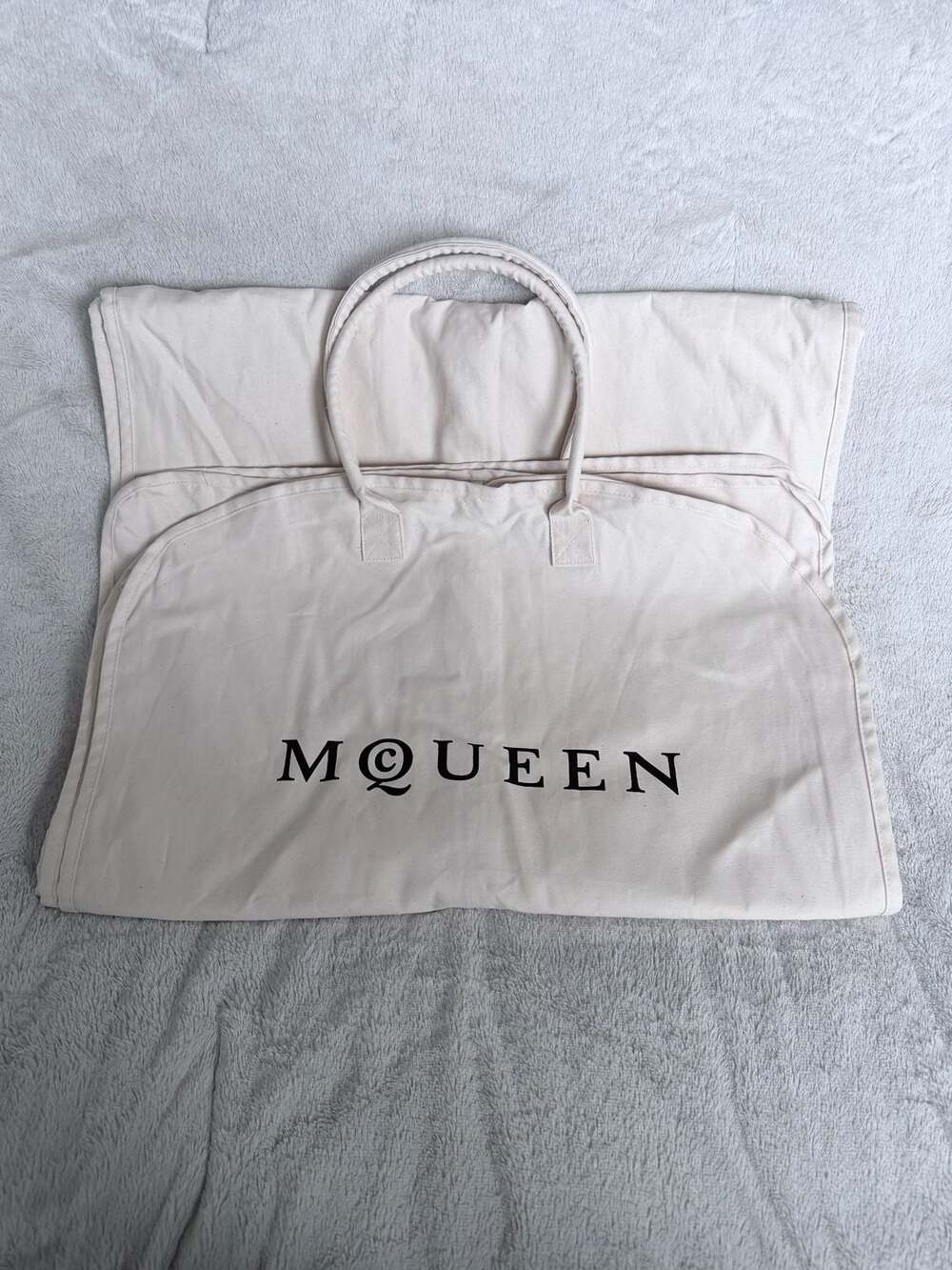 Alexander McQueen Canvas Garment Bag